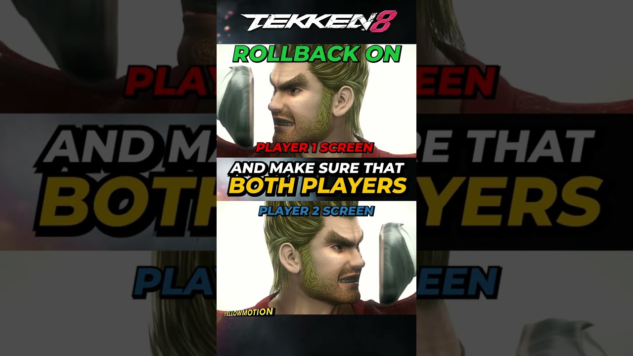 Rollback Explained in 1 Min TEKKEN Style!  What is it? And how does it Work? #TEKKEN8 #Shorts