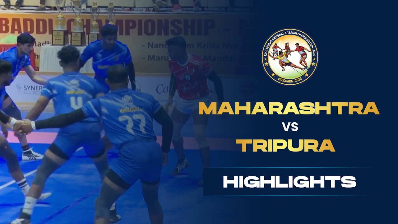 Maharashtra Vs Tripura | 72nd Senior National Kabaddi Championship 2026 | Match highlight