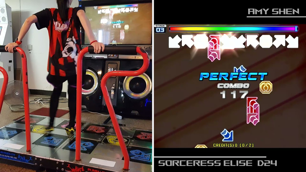 Sorceress Elise - D24 - [Pump It Up Fiesta2]  - PIU - by Amy Shen