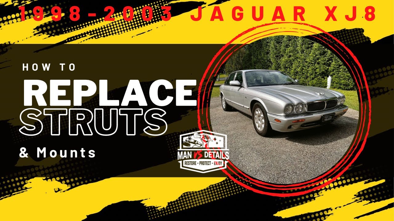 How To Replace Struts & Mounts | Jaguar XJ8 Step-By-Step Tutorial
