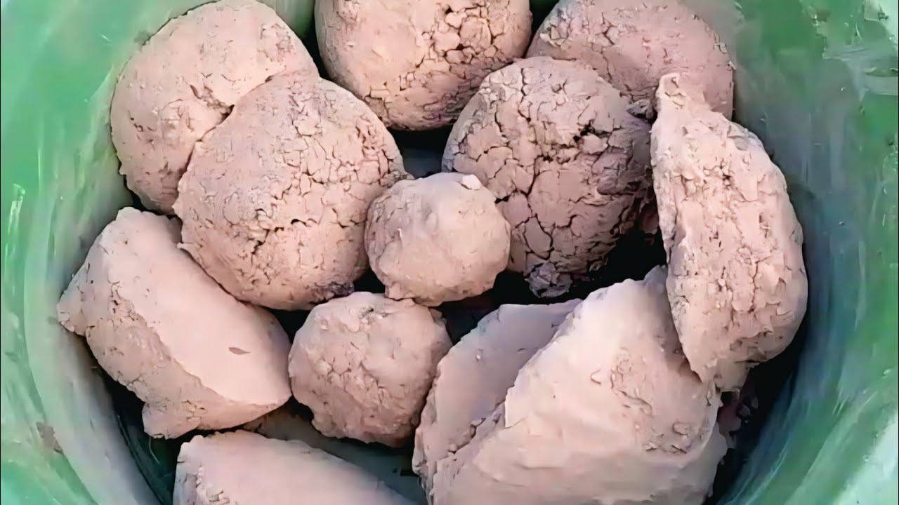 New: gritty sand mud texture crumbling in tub dry crumbling #asmr #satisfying 