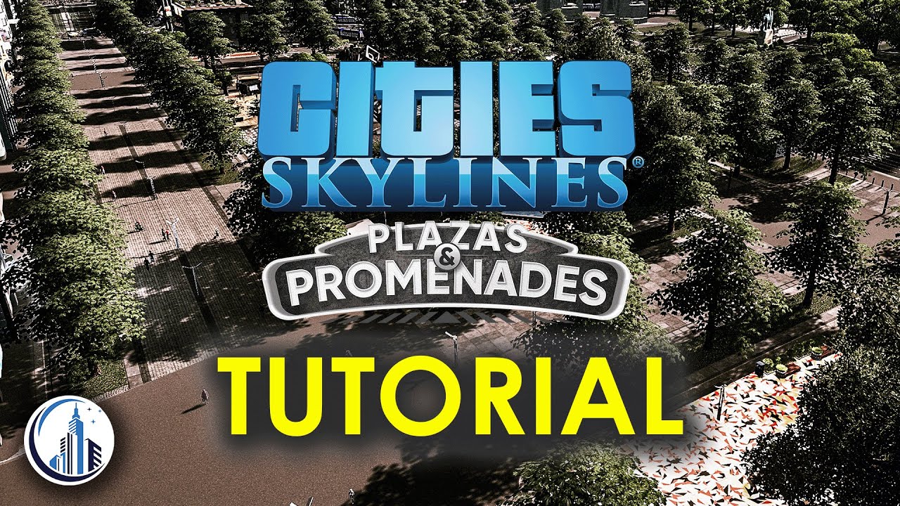 Как построить пешеходную площадь с помощью DLC «Cities Skylines Plazas & Promenades»