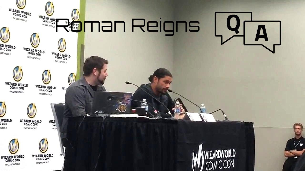Roman Reigns Q&A Wizard World Comic-Con San Jose