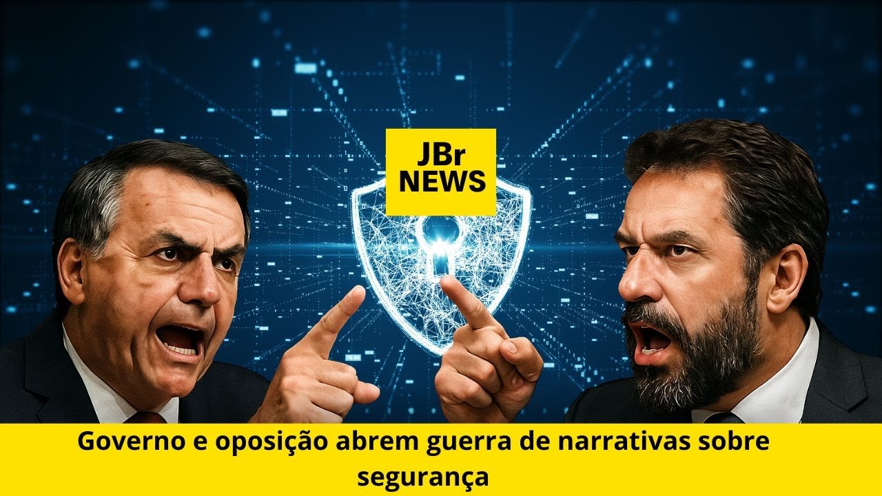 JBR NEWS - Governo e oposição abrem guerra de narrativas sobre segurança