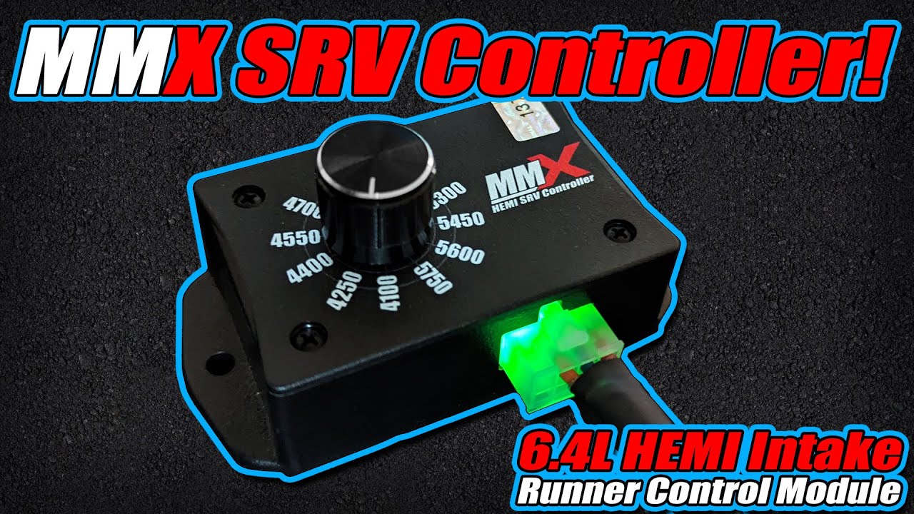MMX 6.4L HEMI Intake Manifold SRV Controller for 5.7L HEMI Engines - Simple Explanation & Install.