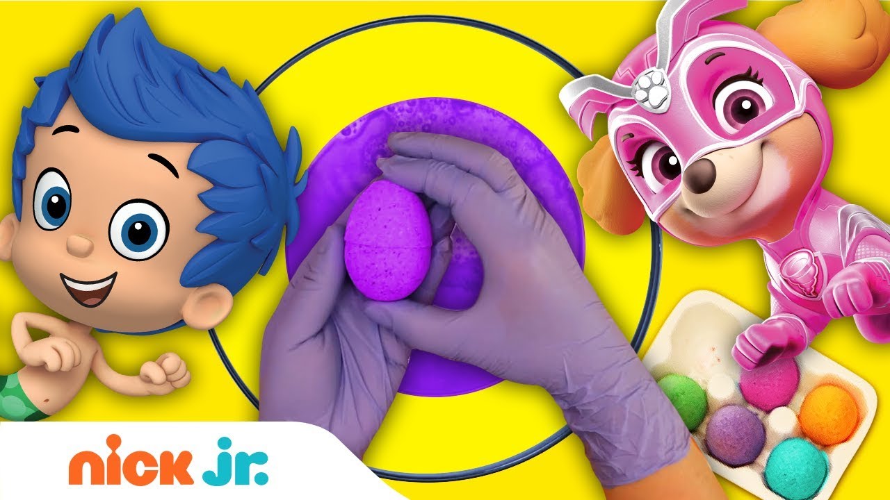Bath Bomb Fizzer Fun! Ep. 11 🛀 w/ PAW Patrol & Bubble Guppies! | Nick Jr.