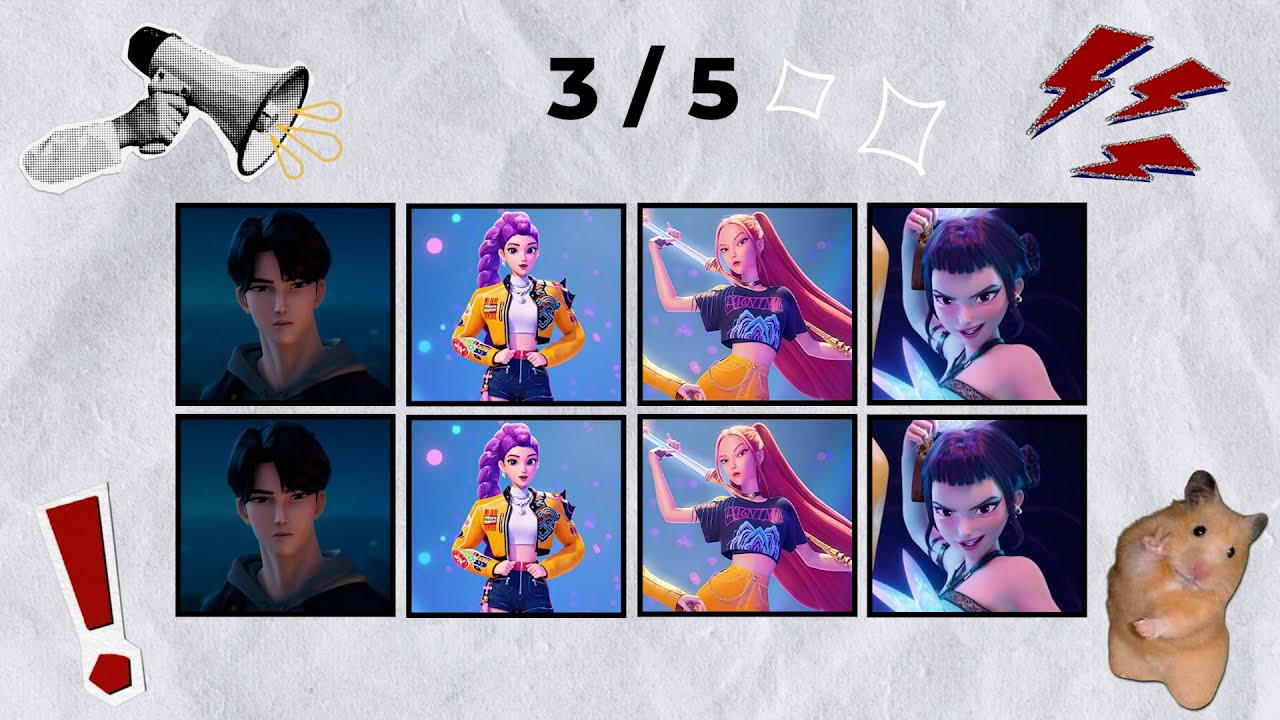 Say The Word On Beat KPop Demon Hunters | LEVEL 1-3 (EASY MEDIUM HARD)