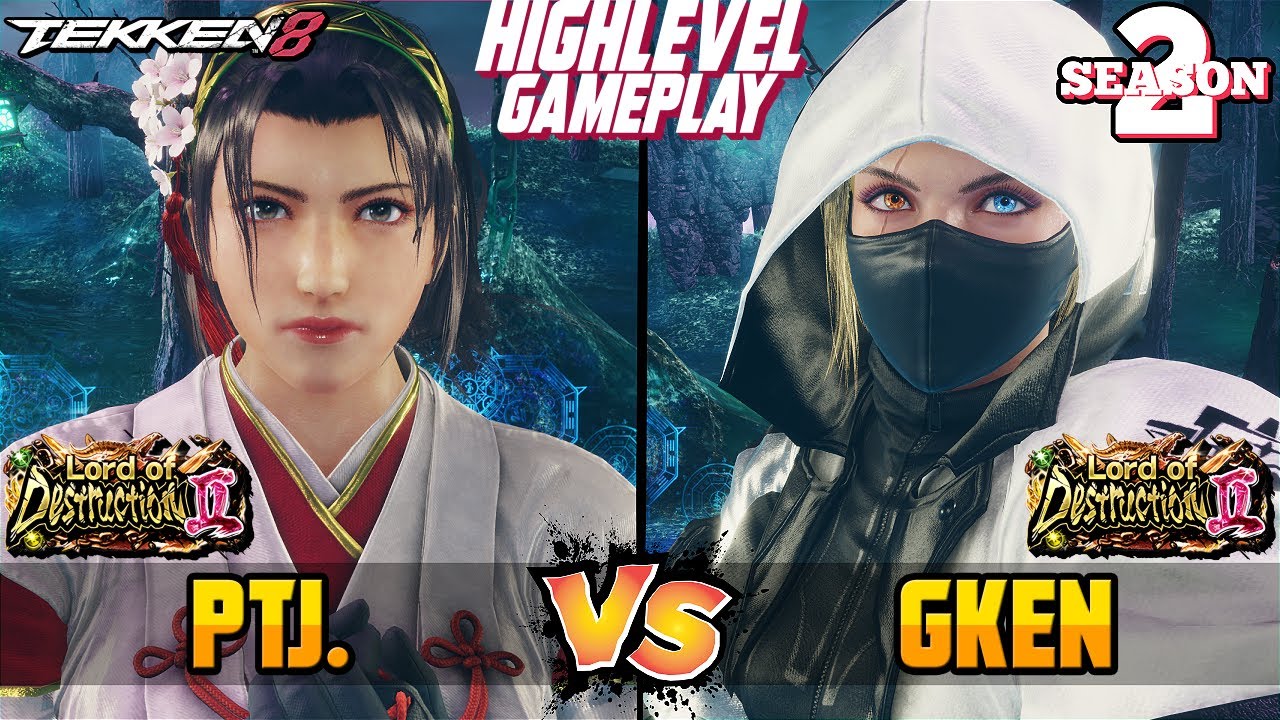 T8 – PTJ (Jun Kazama) vs GKEN (Lidia) – Tekken 8 High Level Gameplay
