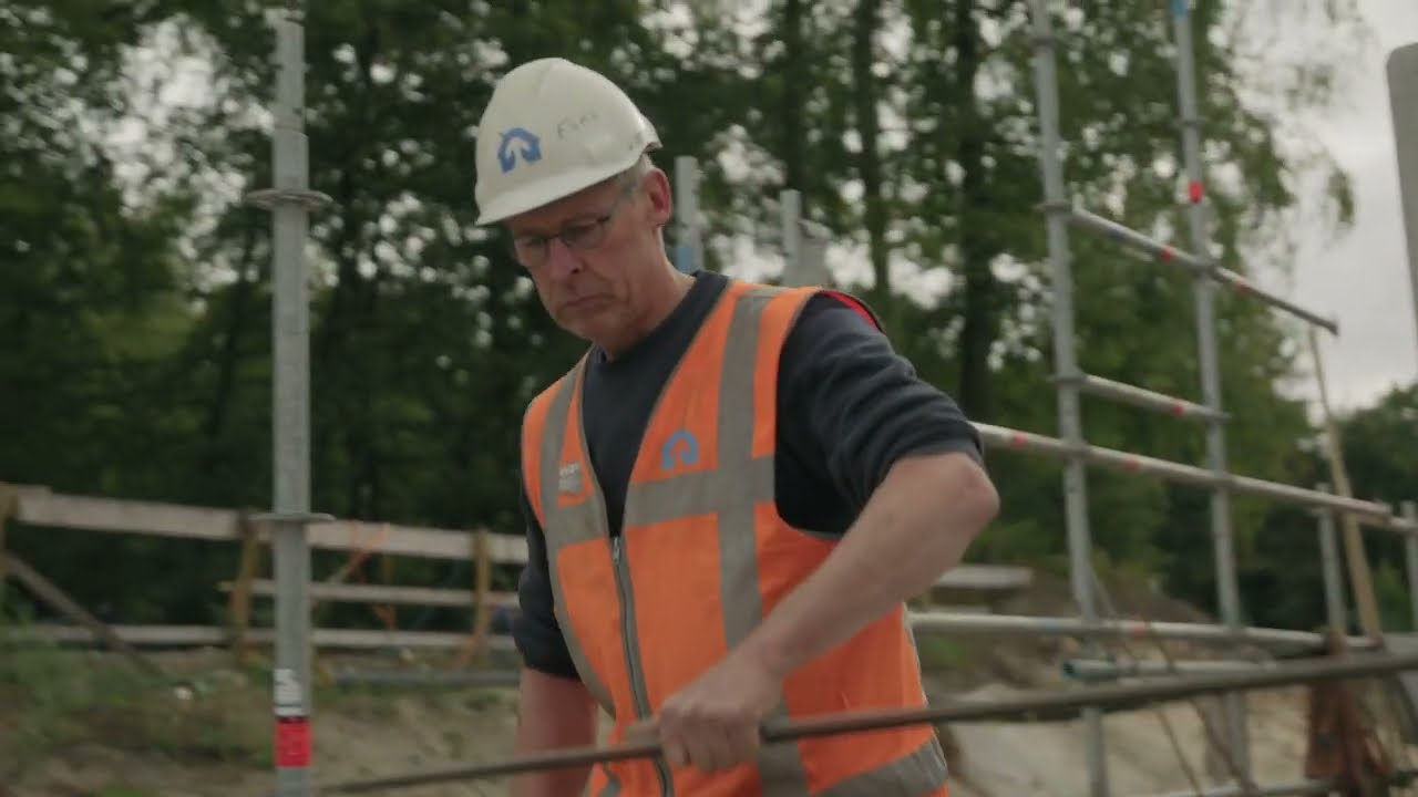 Fons en Ingemar timmeren in Nunspeet | Onderdoorgangen Nunspeet