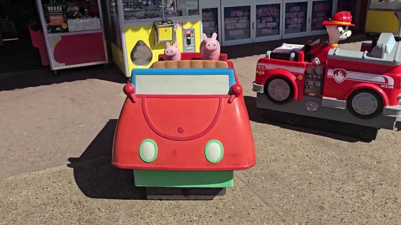Northern Leisure Peppa Pig Car (Standard) Coin Operated Kiddie ride