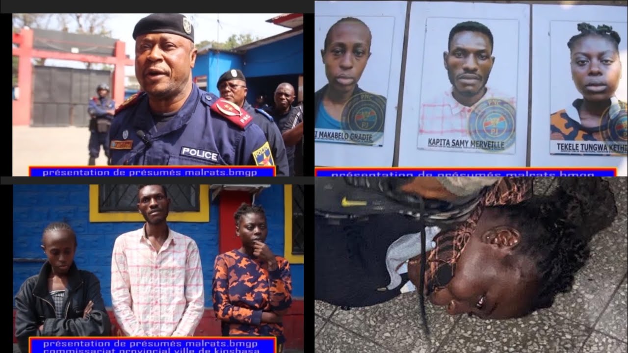 🛑  KINSHASA LA POLICE NATIONALE BA KANGI BA JEUNE OYO BAKOSAKI BA FAMILLE NA BANGO KE BAZA KIDNAPPÉ