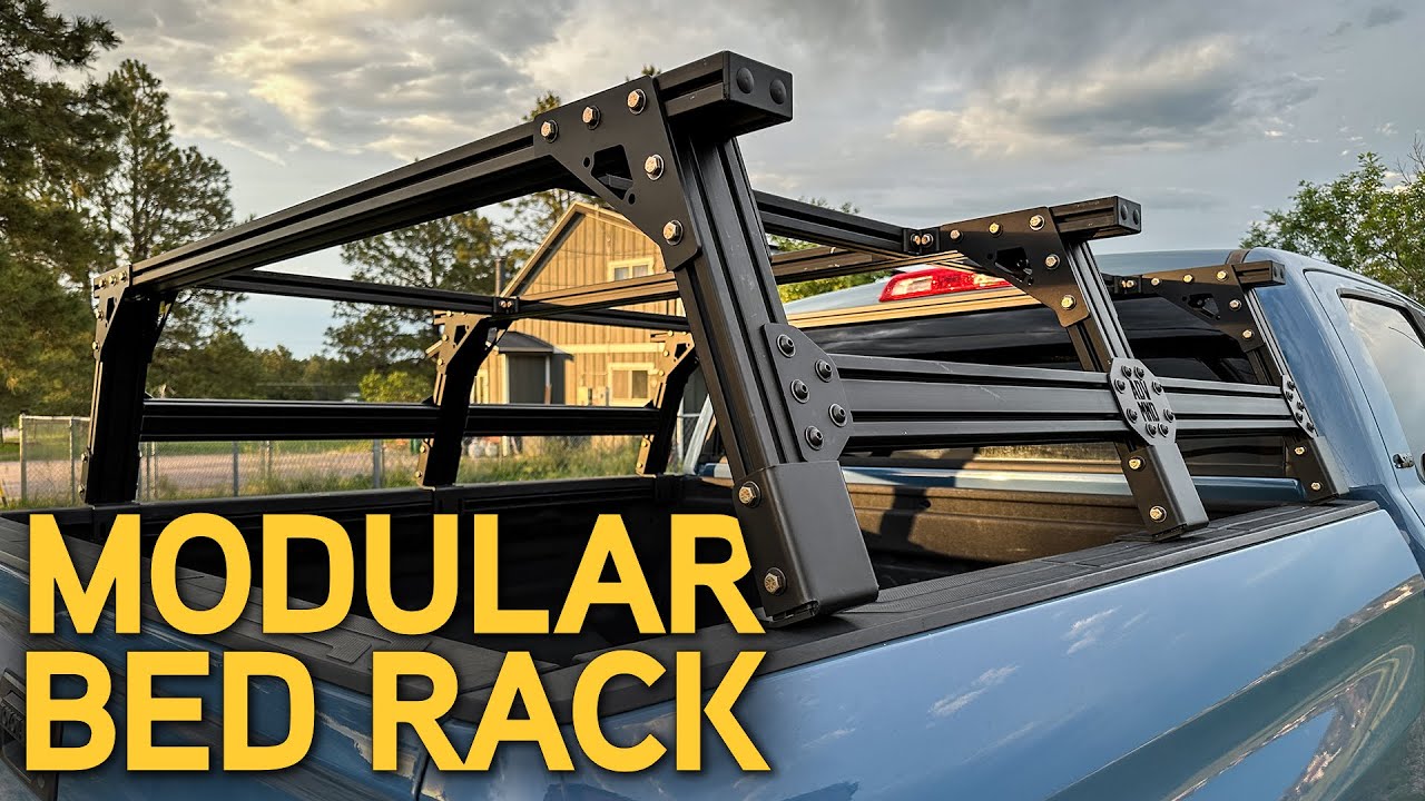 I built a DIY Bed Rack for my Tundra