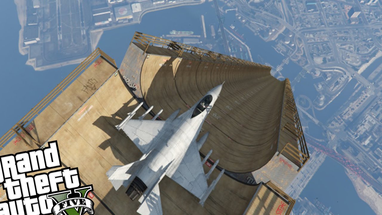 GTA 5 - BIGGEST RAMP EVER + TURBO MOD