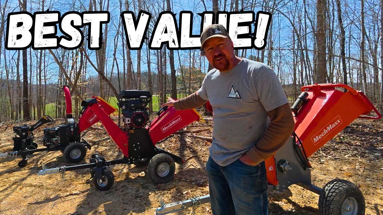 The ULTIMATE Wood Chipper Comparison - MechMaxx P4205 P4206 and B200