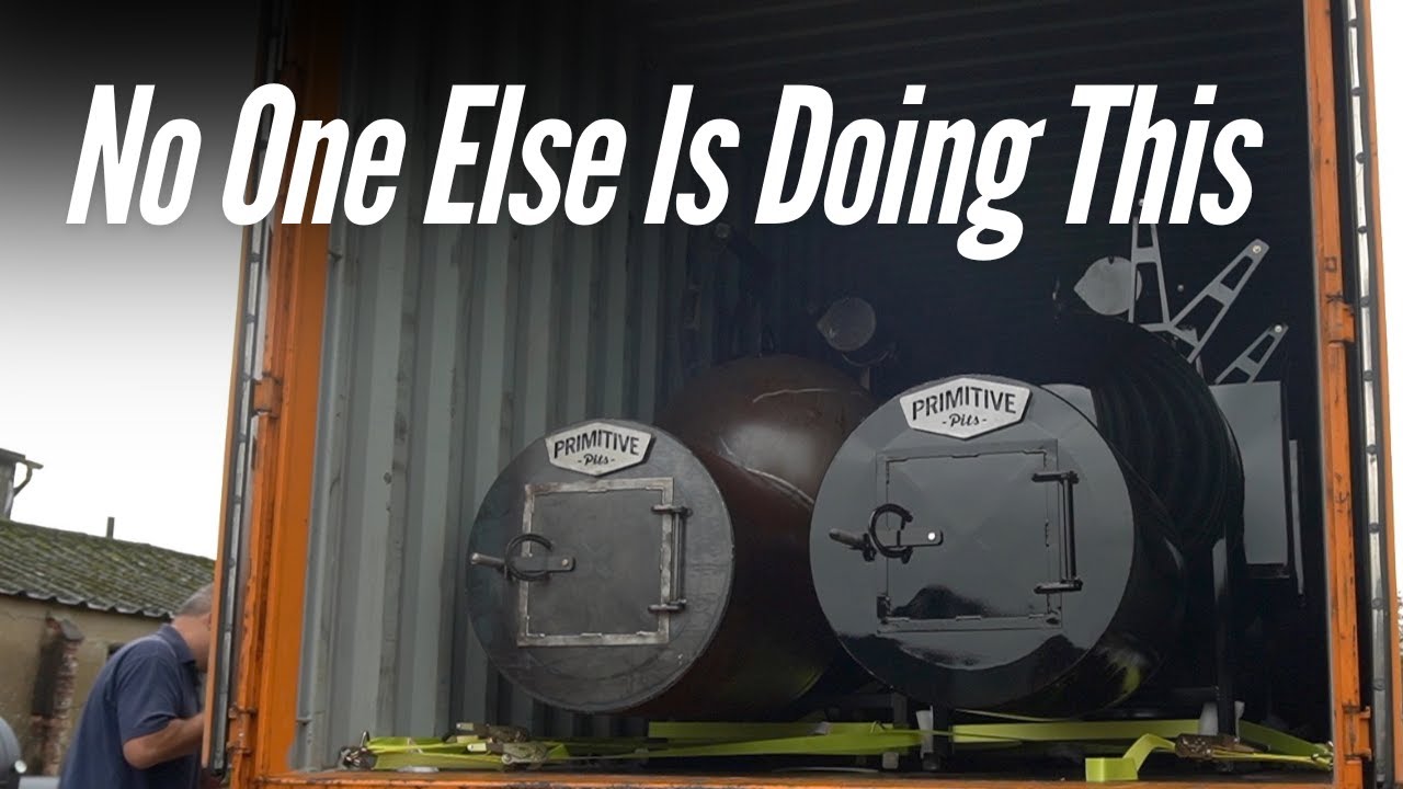 Unloading £50,000 Worth Of Offset Smokers In The UK | ProSmoke BBQ