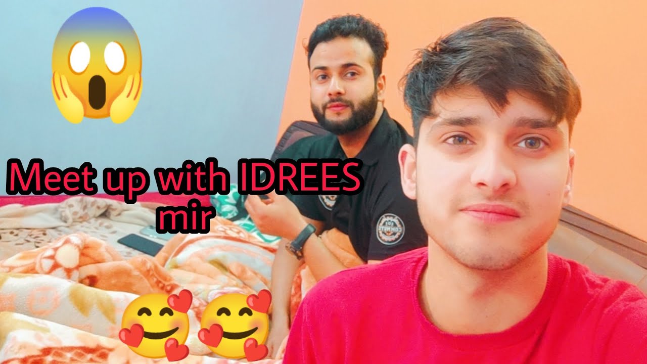 Idrees mir ❤️❤️|meet up with idrees mir|The Faheem @IdreesMir #idreesmir #kashmiriyoutuber
