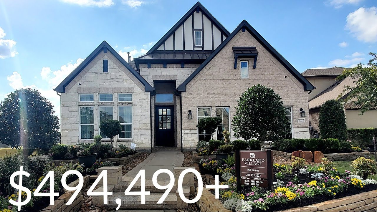 BRAND NEW 2786 SQ FT HOME NEAR HOUSTON FOR UNDER $500K | MODEL HOME TOUR