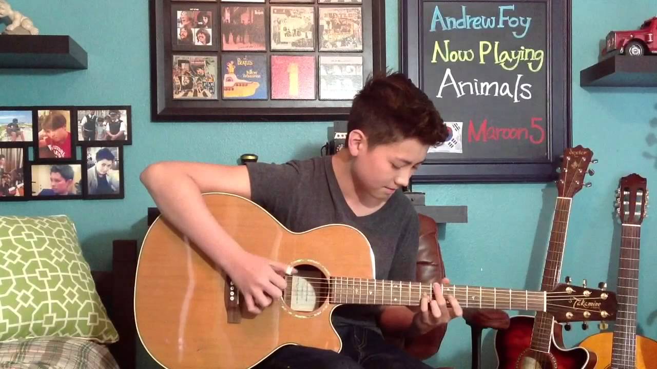 Animals - Maroon 5 - Fingerstyle Guitar Cover