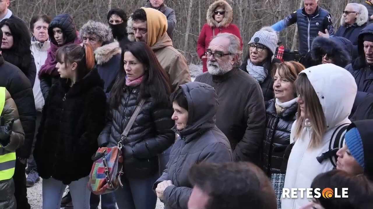 Cascia, inaugurato l'ultimo tratto del sentiero di Santa Rita