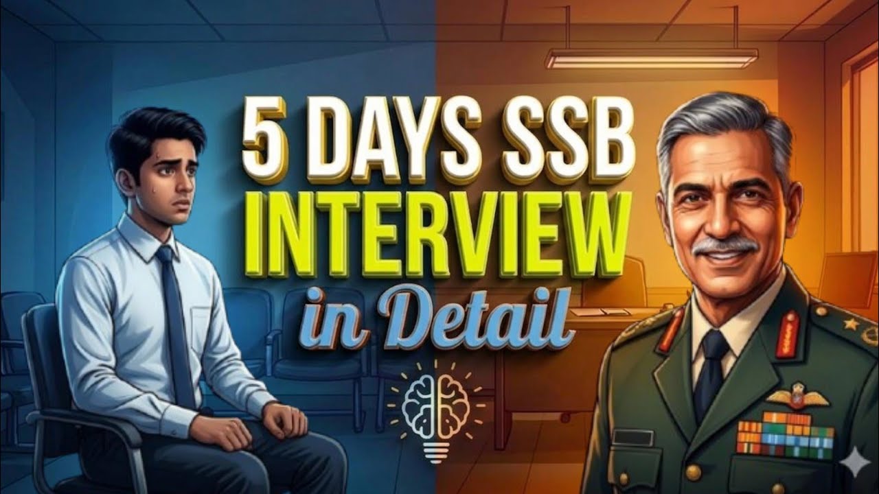 SSB Interview | 5 Days SSB INTERVIEW 2026 Complete Procedure | All About SSB Interview | Screening