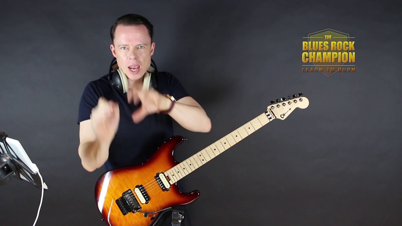 Horizontal pentatonic practice method with charts - Guitar mastery lesson