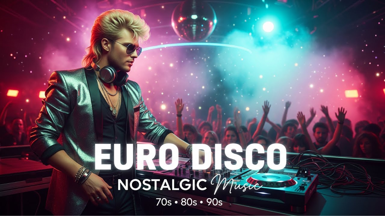 Vintage Neon Euro Disco Party Night 1980s | Nonstop Retro Dancefloor Energy ✨ LV20