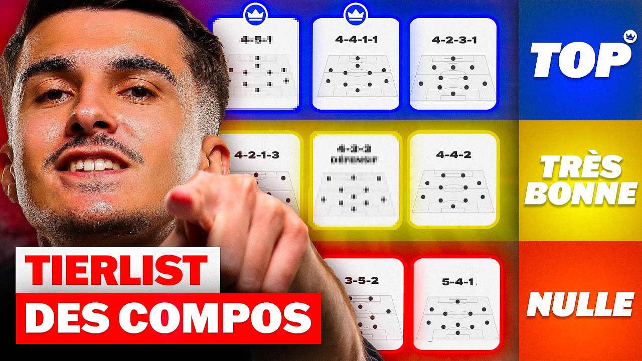 LA TIERLIST DES COMPOSITIONS SUR FC 26 !