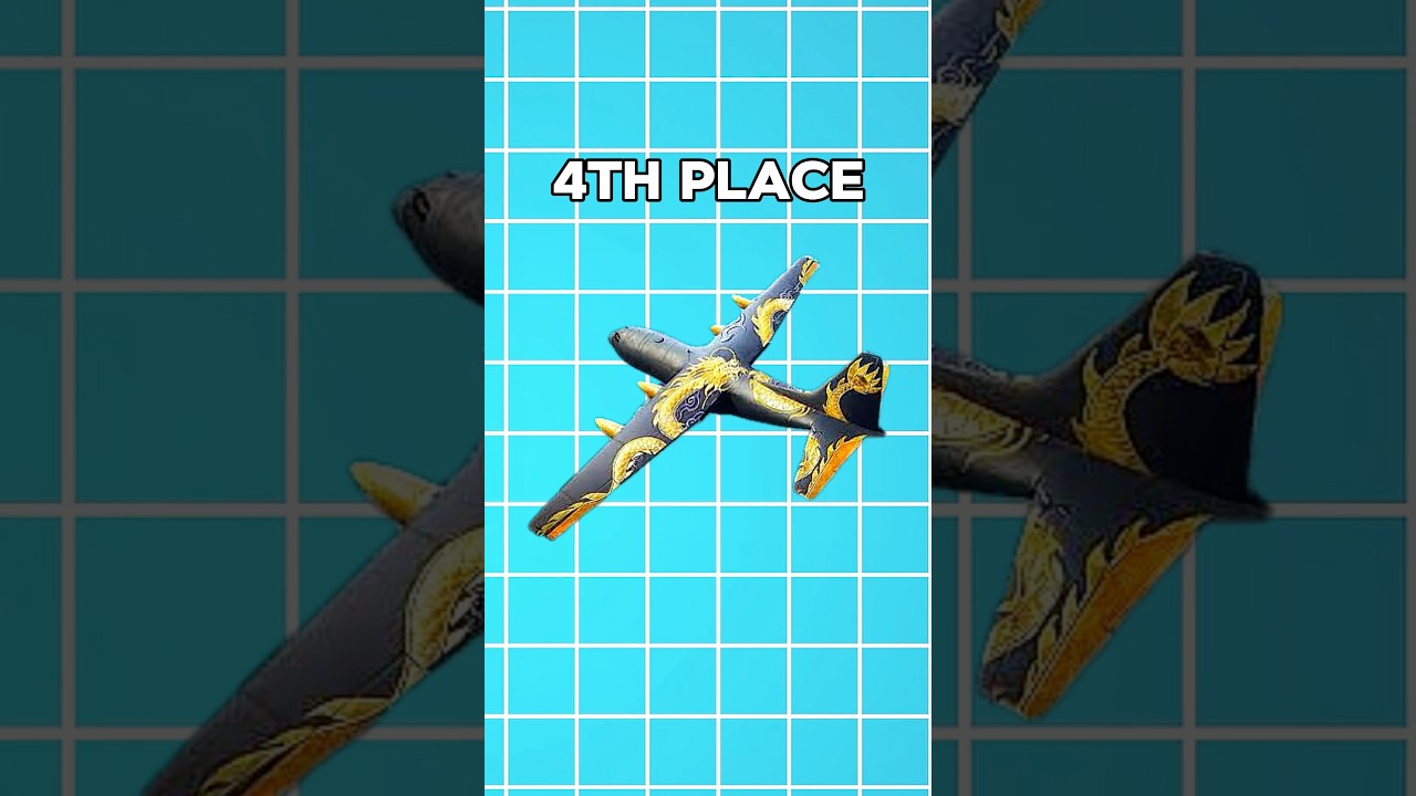 Top 5 Plane Skin in BGMI👑