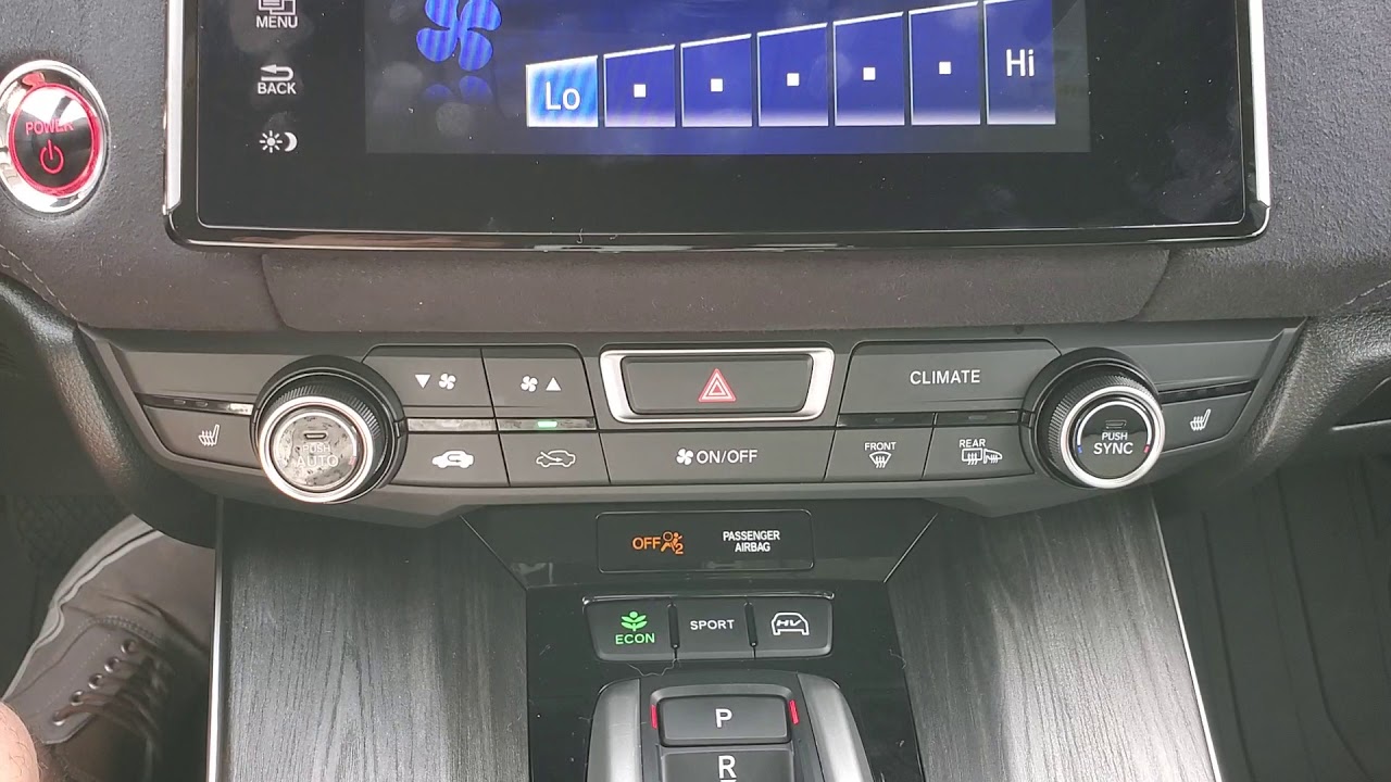 2018 Honda Clarity Plug-In Interior Demonstration