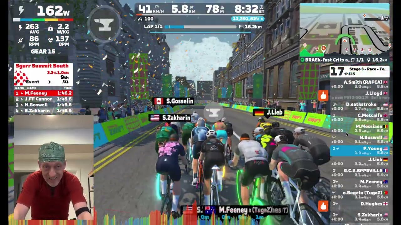 Stage 3 - Race - Tour de Zwift (A)