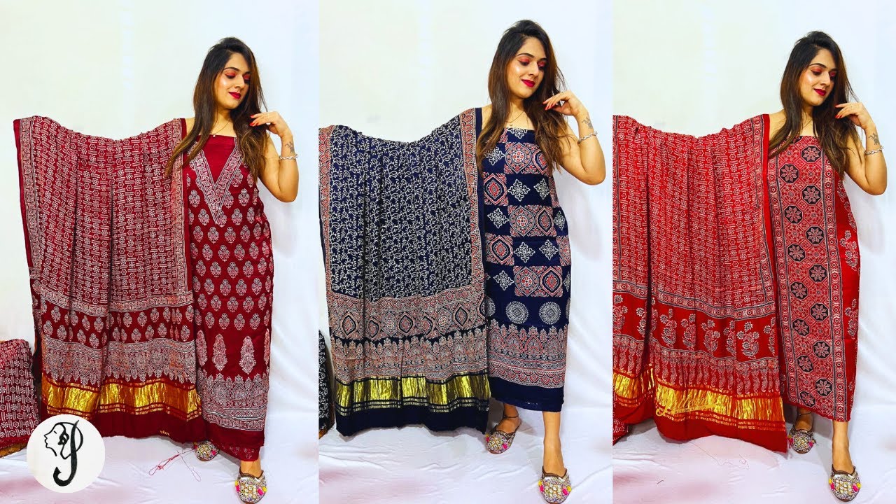 100% Pure Modal Silk Suits | Modal Silk Collection | New Model Modal Silk Suit | Womens Wear