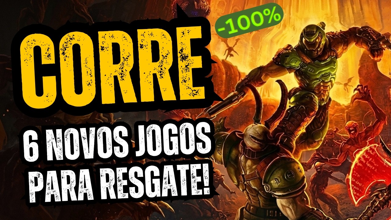 OPA! Jogos para RESGATE DE GRA&Ccedil;A na Steam e Epic, PROMO&Ccedil;&Atilde;O com JOGOS BARATOS e novos jogos do LUNA