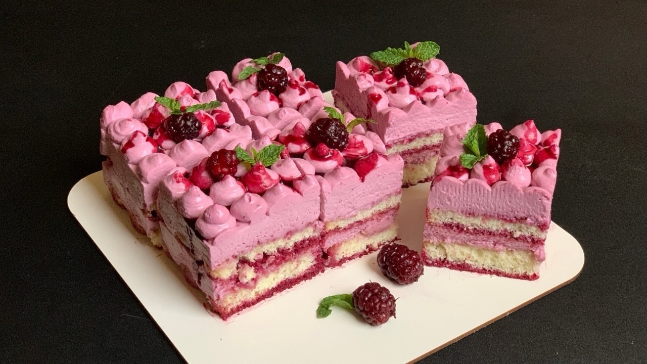Blackberry Tiramisu Recipe in 10 minutes!