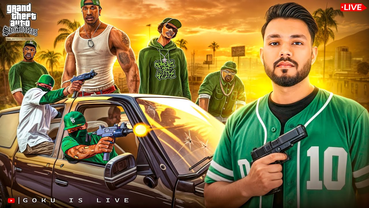 Purani Yaadein, Purana Game💿 | GTA San Andreas | Day 3| Goku Gaming🔴
