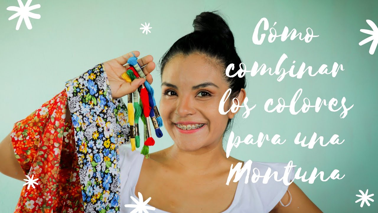 Cómo Combinar tu Pollera Montuna! (para hacer las labores de la camisa)
