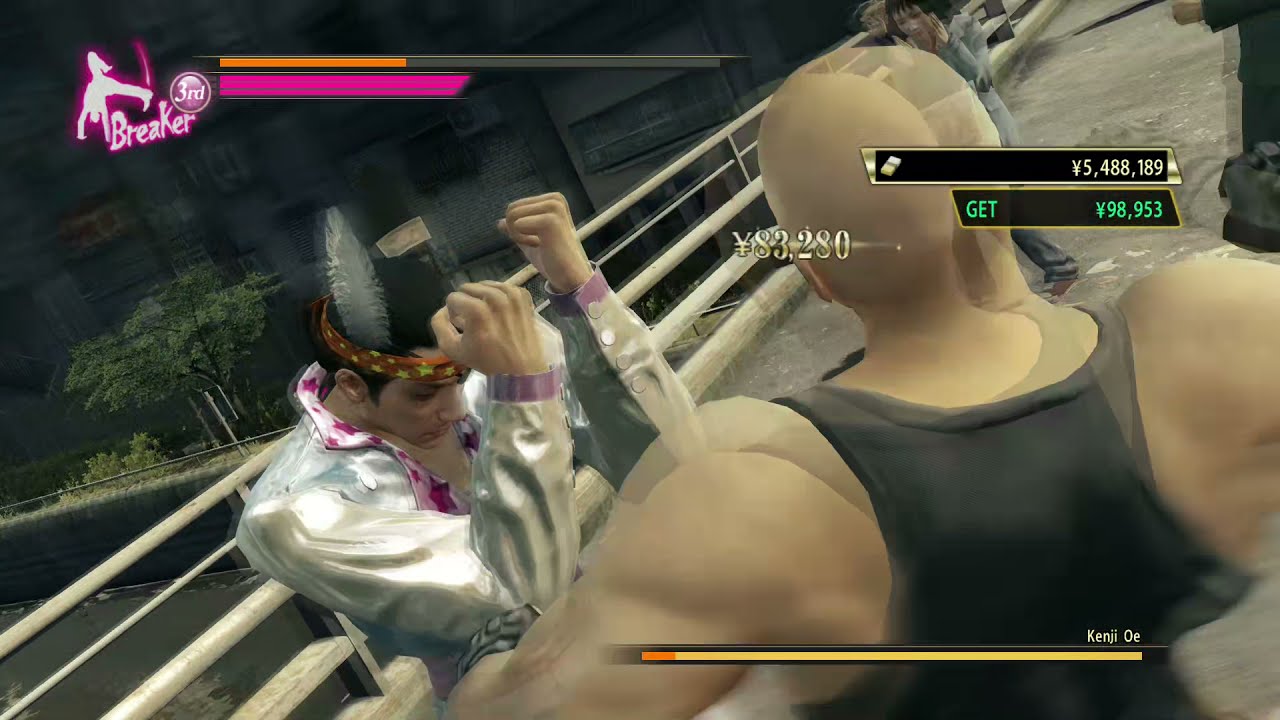 Yakuza 0 - Breaker style Vs. Mr. Shakedown