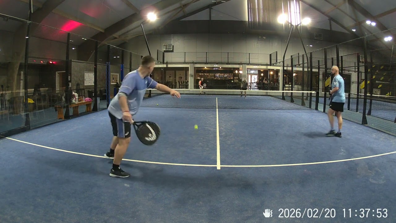 Padel, Mach entraînement, Le Midi (Cédric&JM - Adri&Daryl), Vendredi 20 Février 2026, Partie 3-8