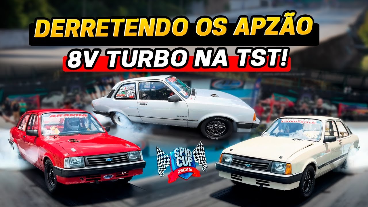 Derretendo os APzao 8v turbo na TST! 