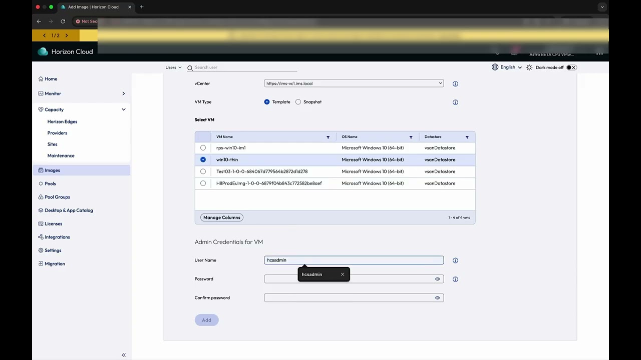 Simplifying image replication across data centers with Horizon