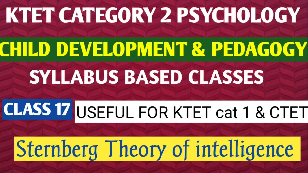 Занятия по программе KTET Cat 2 по психологии: полезны для всех категорий KTET, а также для подго...