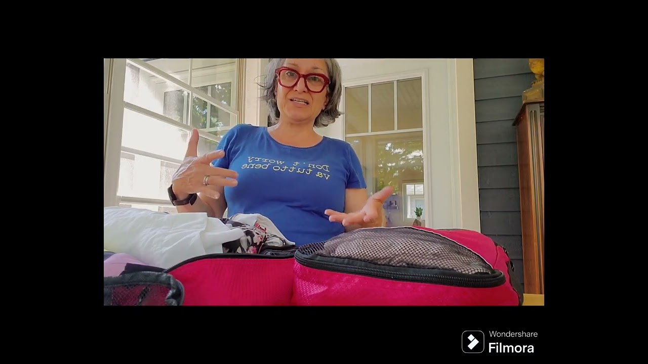 Top travel tips; packing light!