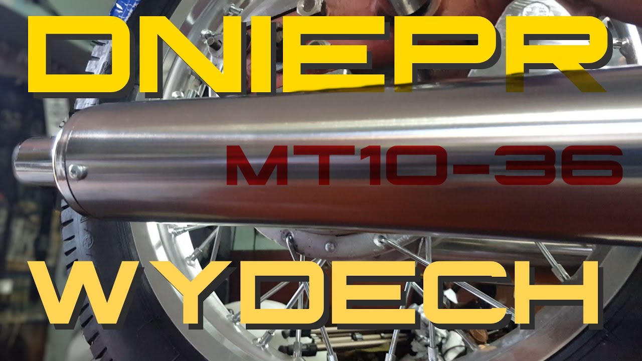 Dniepr MT 10-36 - budowa wydechu