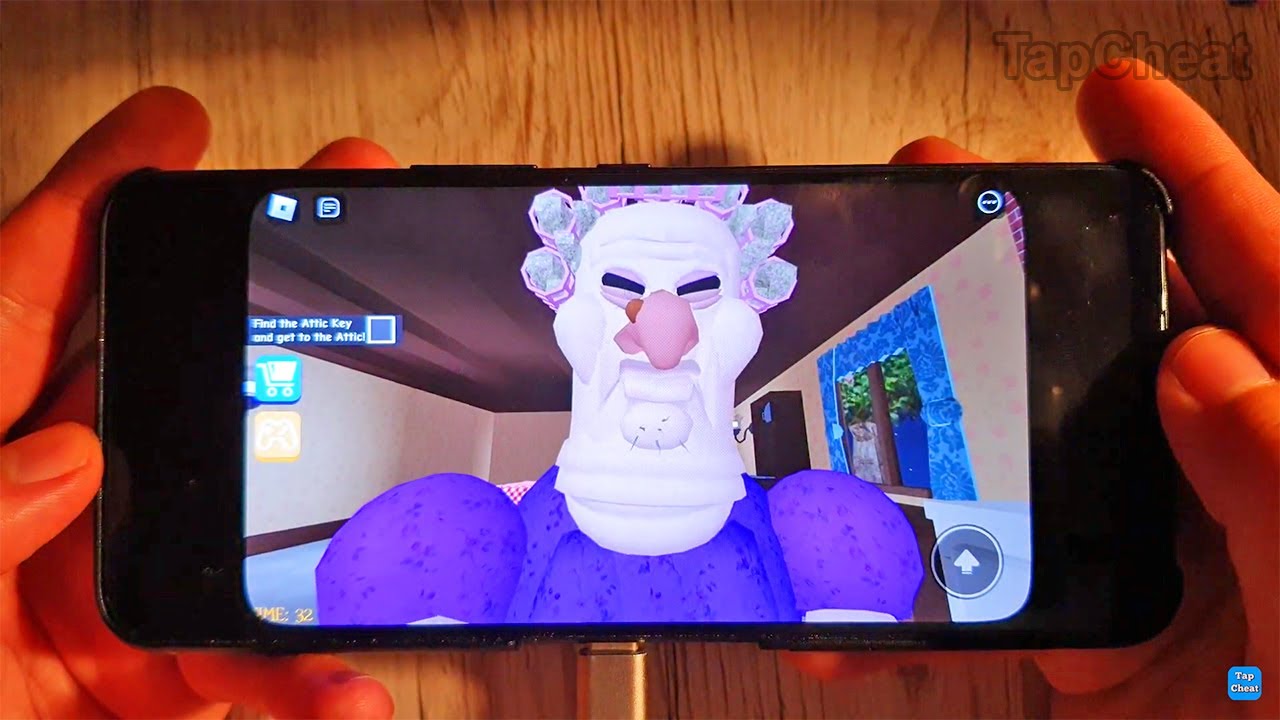 ROBLOX GRUMPY GRAN! Full Gameplay Walkthrough & Jumpscares TapCheat VS Grumpy Granny