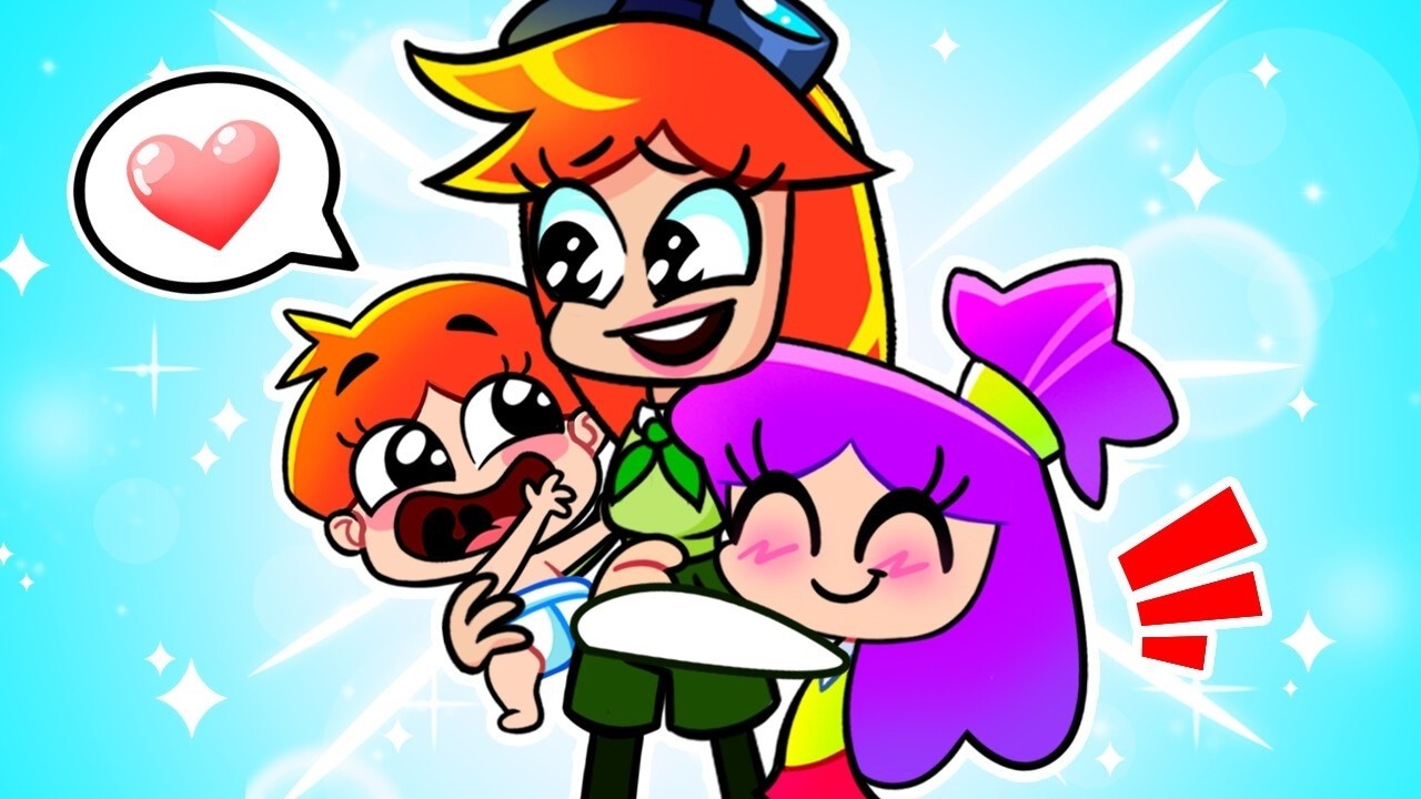 Why Do We Have Belly Button? 🤔 Daddy turned into a baby 💙 💥Funny English for Kids!