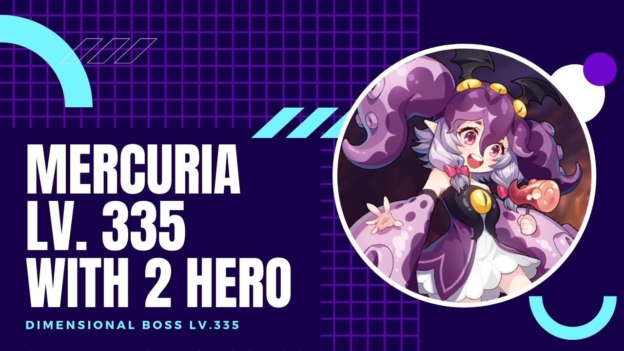 #43 Mercuria Lv. 335 with 2 Hero (Europa Elesis) | Grand Chase