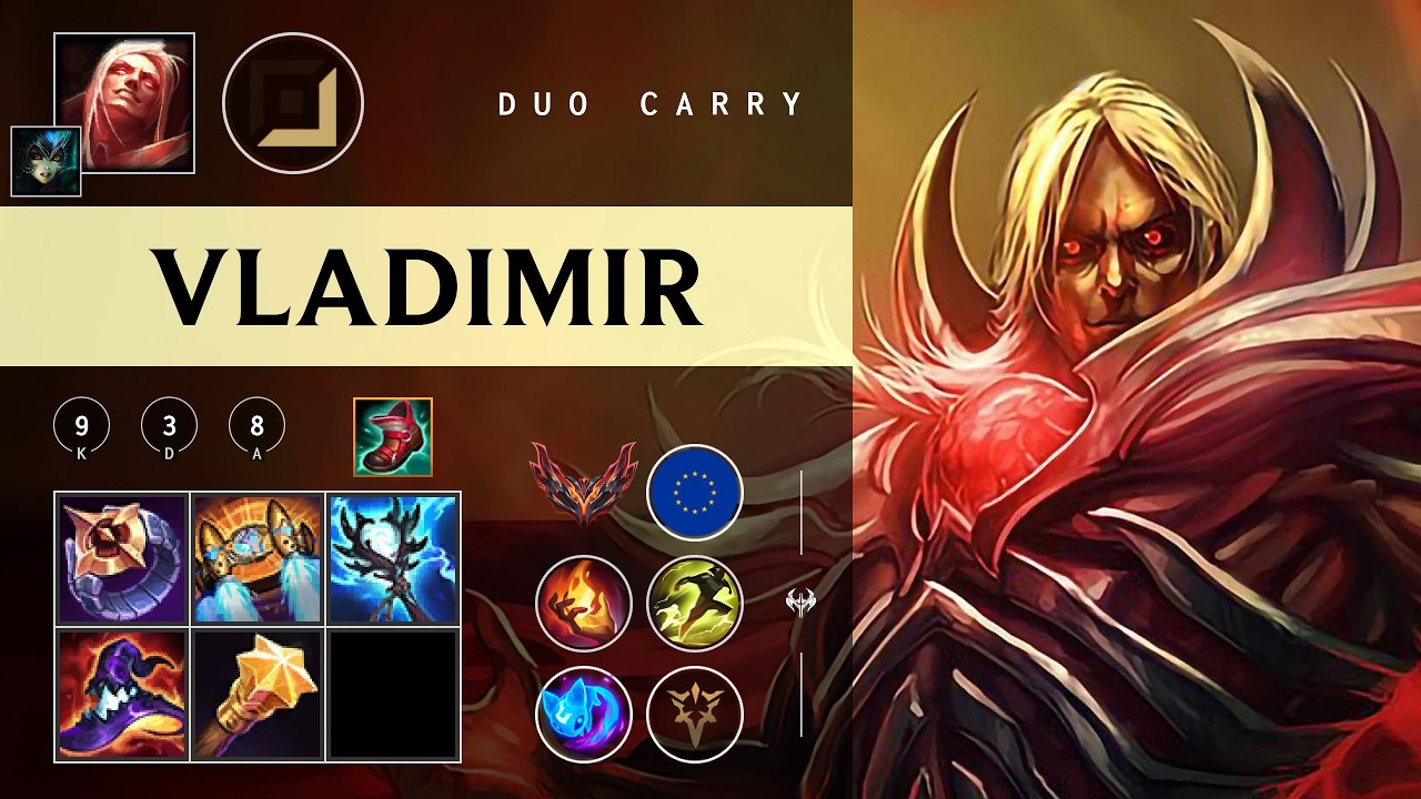 Vladimir Carry vs Kai'Sa - EUW Grandmaster Patch 26.03
