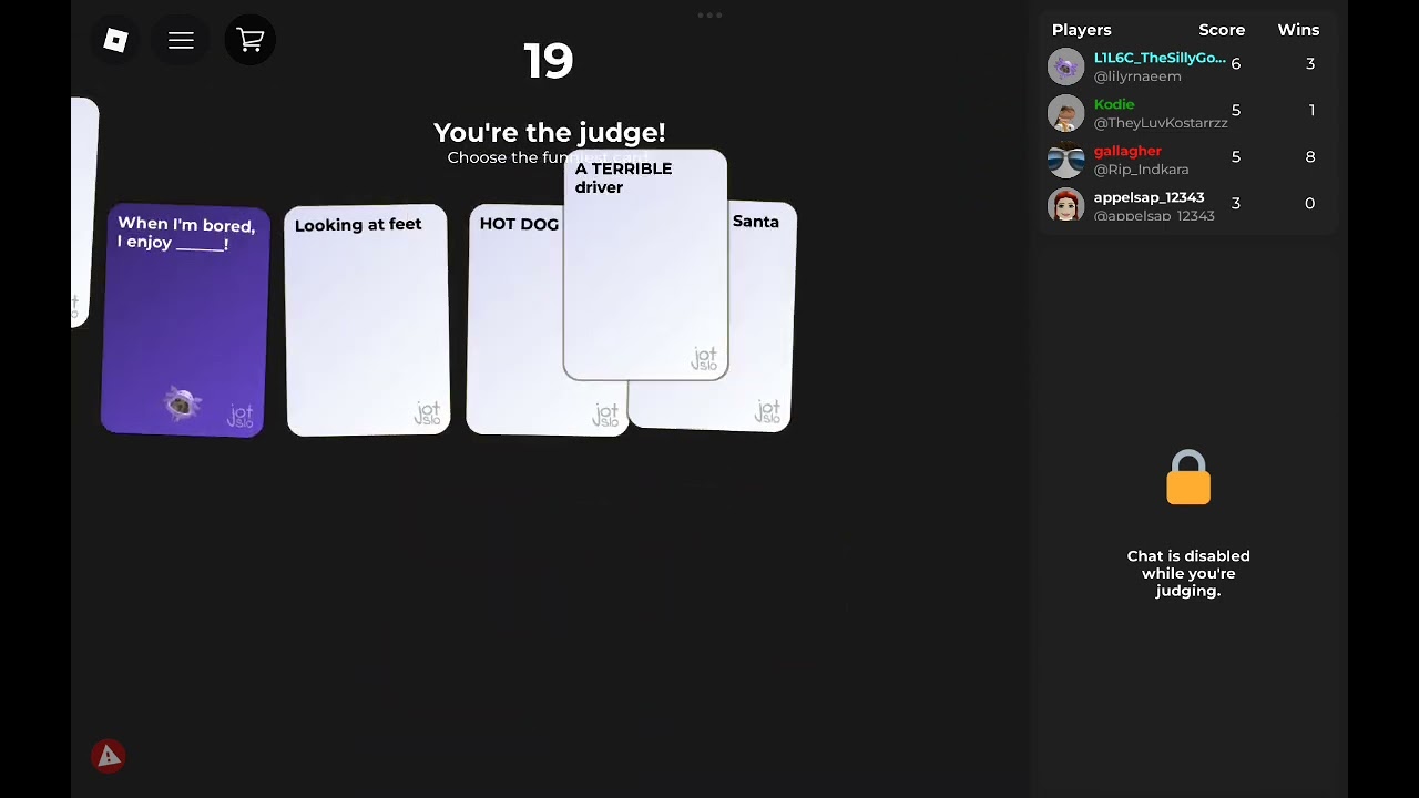 Crazy cards! :D
