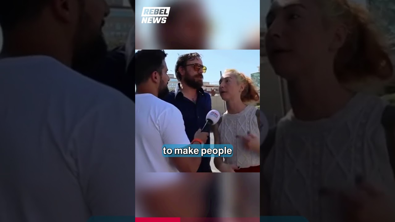 Texas couple CLASH over politics in WILD street interview!