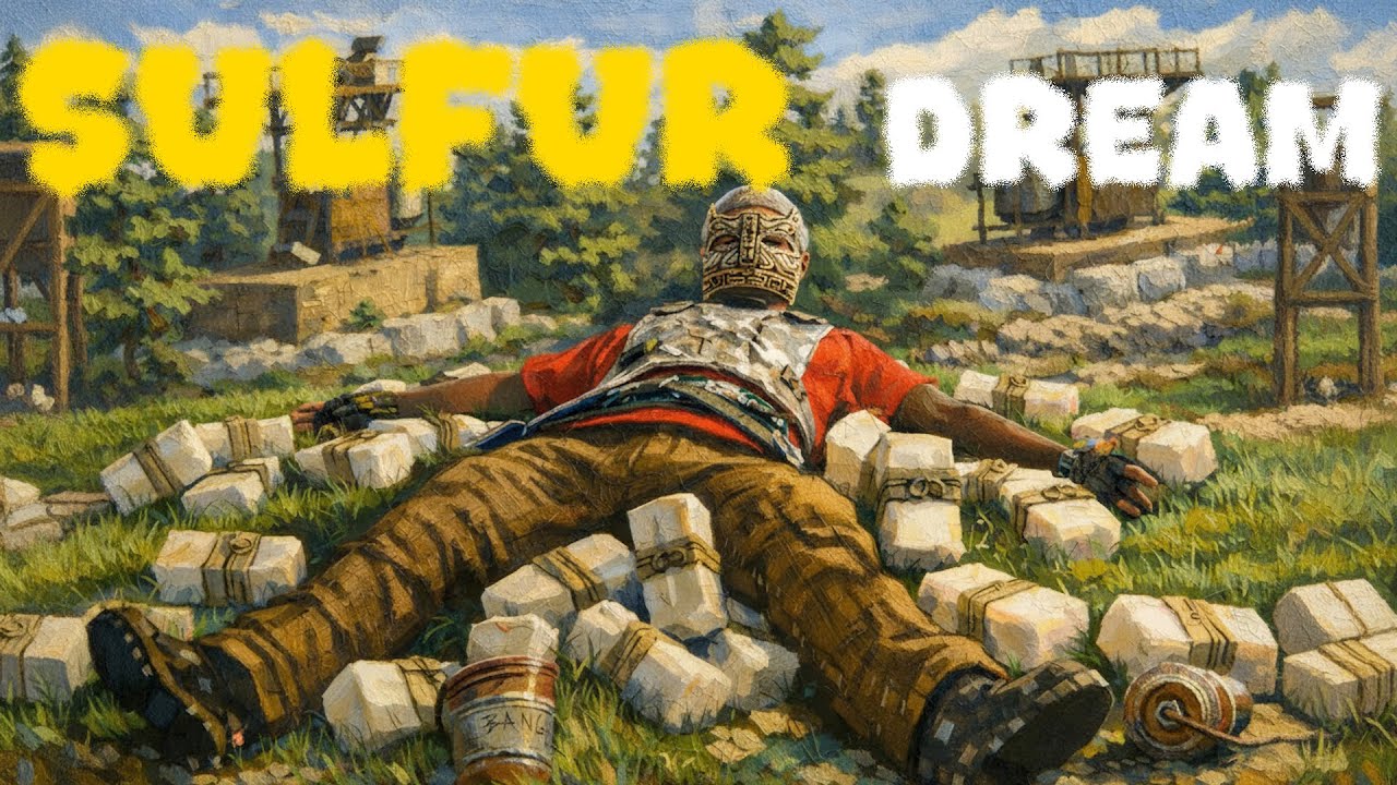 JAK JSME ZÍSKALI 100 000 SULFURU V RUSTU...[RUST CZ/SK]