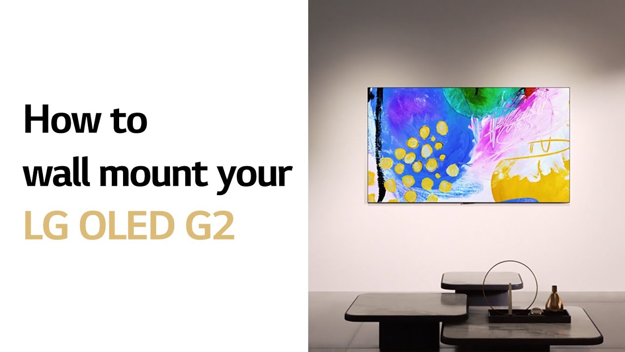 LG OLED: как закрепить на стене LG OLED G2 l LG
